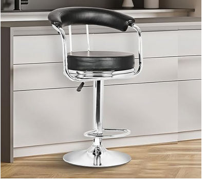 Classic Height Adjustable and Revolving Bar Stool/Kitchen Chair